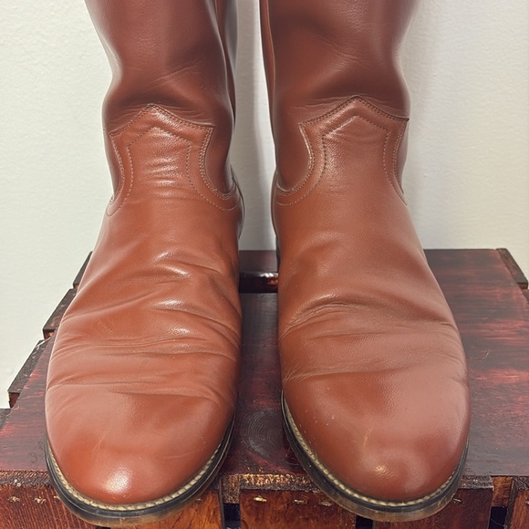 Justin Diamond J Cowboy Vintage Boots sz8.5D Men’s main image 6